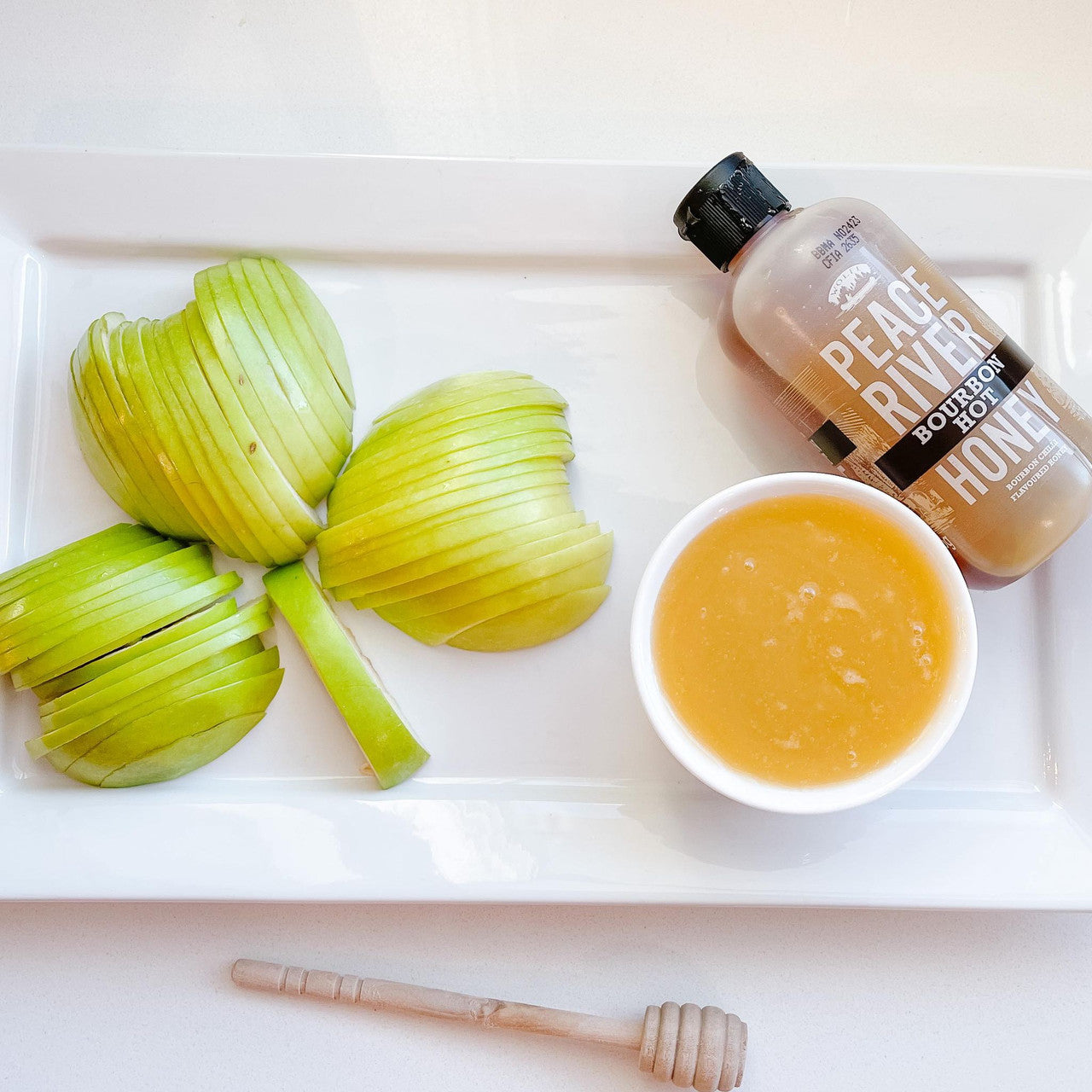 Honey Bunny Peace River Bourbon Hot Honey, 375g/13 oz., {Imported from Canada}