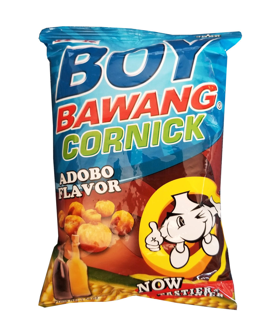 Boy Bawang Cornick Adobo Flavored Fried Corn, 100g/3.5 oz. Bag {Imported from Canada}