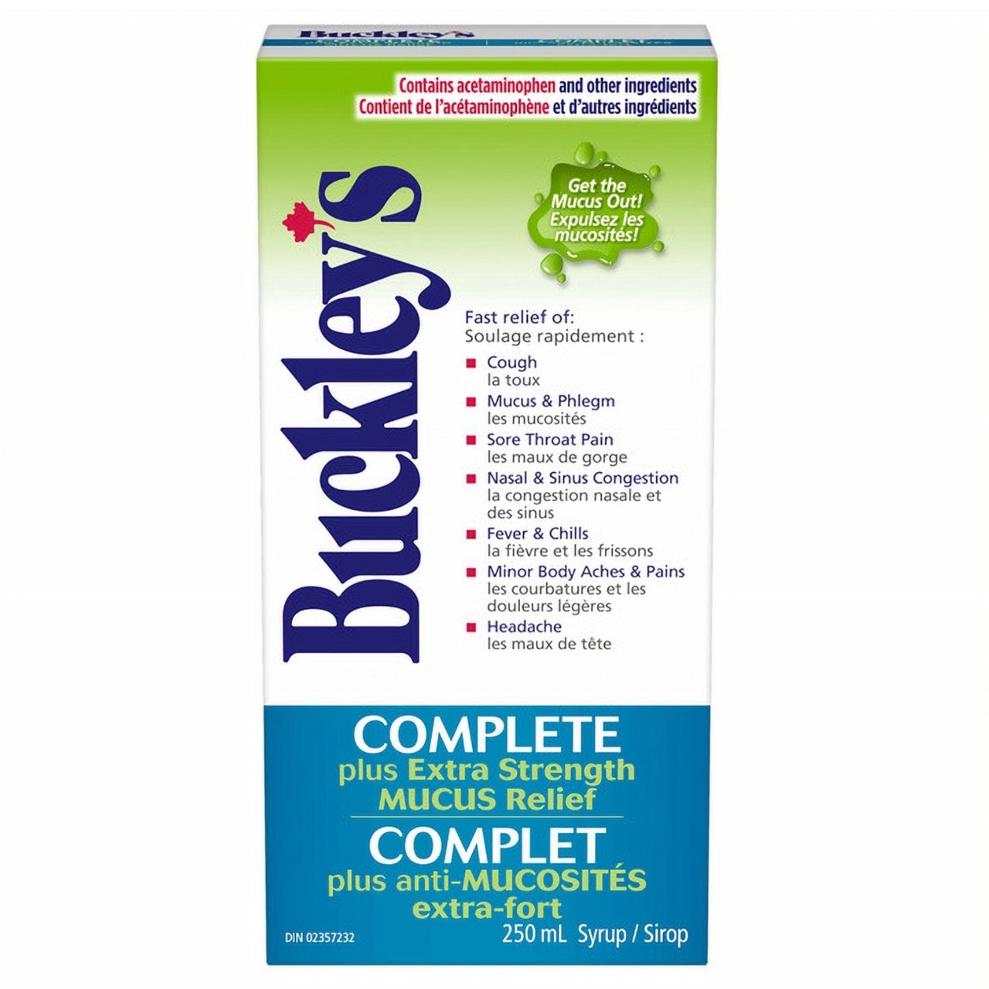 Buckley's Complete Plus Extra Strength Mucus Relief Syrup - 2x250mL