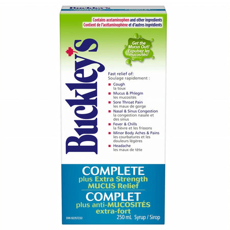 Buckley's Complete Plus Extra Strength Mucus Relief Syrup - 2x250mL