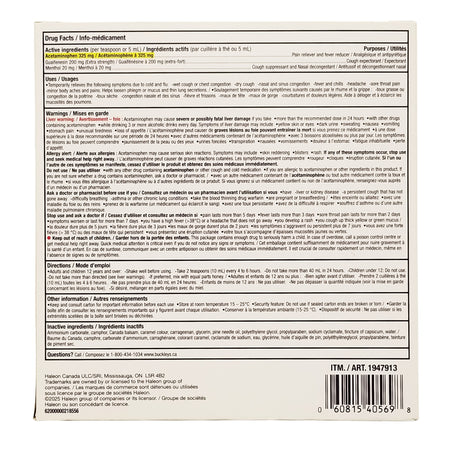Buckley's Complete Plus Extra Strength Mucus Relief Syrup - 2x250mL