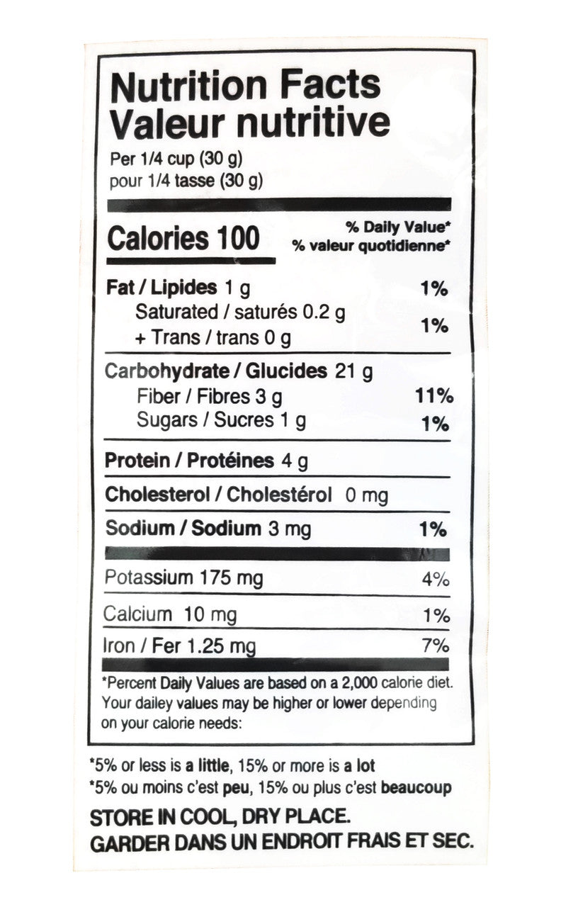 Cache Cuisine Organic Canadian Buckwheat Flour, 908g/2 lbs., Bag {Imported from Canada}