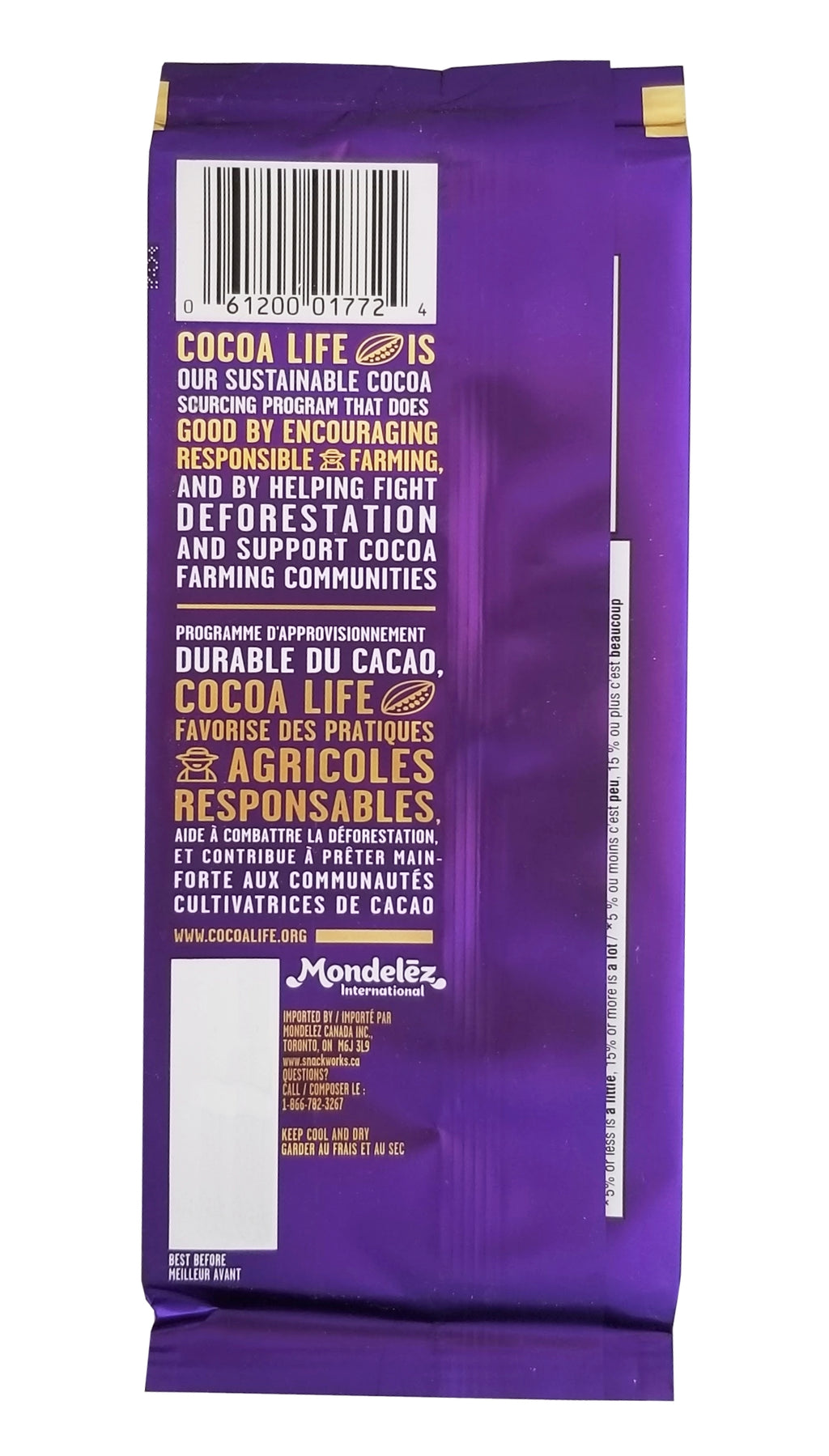 Cadbury Golden Caramelized Chocolatey Confection, 80g/3 oz. Bar