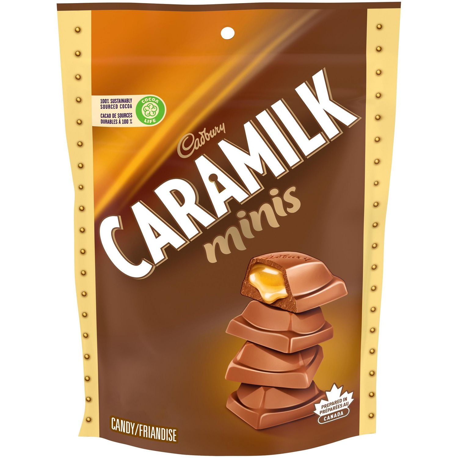 Cadbury Caramilk Minis - Bite Sized 200g Front