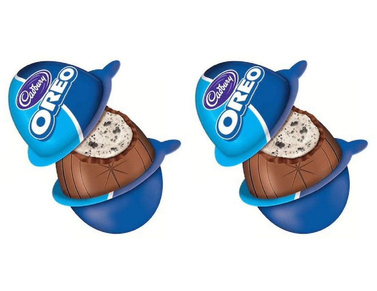Oreo Easter Egg Chocolate with Creme Filling & Cookie Bits (2pk) {Canadian}