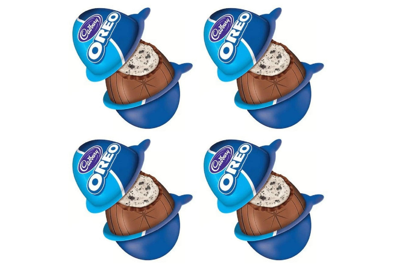 Cadbury Oreo Easter Egg Chocolate with Creme Filling (4pk){Imported from Canada}