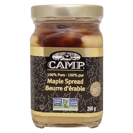 Camp Maple Butter Spread 260 g jar, front package view