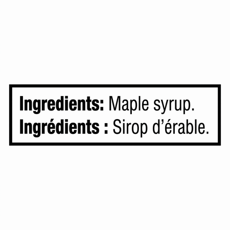 Camp Maple Butter Spread ingredients list