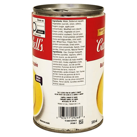 Campbell's Butternut Squash Soup Ready to Serve 510 ml (17.2 fl oz)