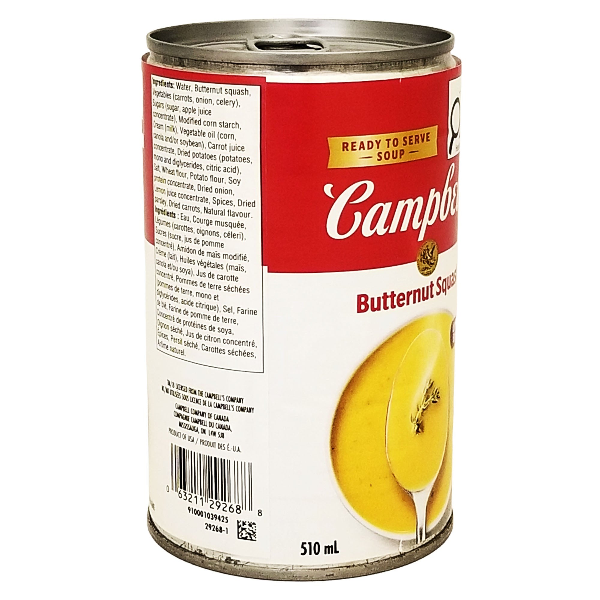 Campbell's Butternut Squash Soup Ready to Serve 510 ml (17.2 fl oz)