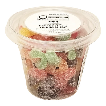 Candy Kingdom Sour Soothers Gummies Mini Tub 200g (7.1 oz)