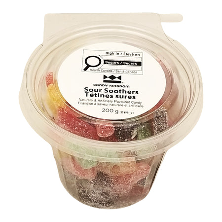 Candy Kingdom Sour Soothers Gummies Mini Tub 200g (7.1 oz)