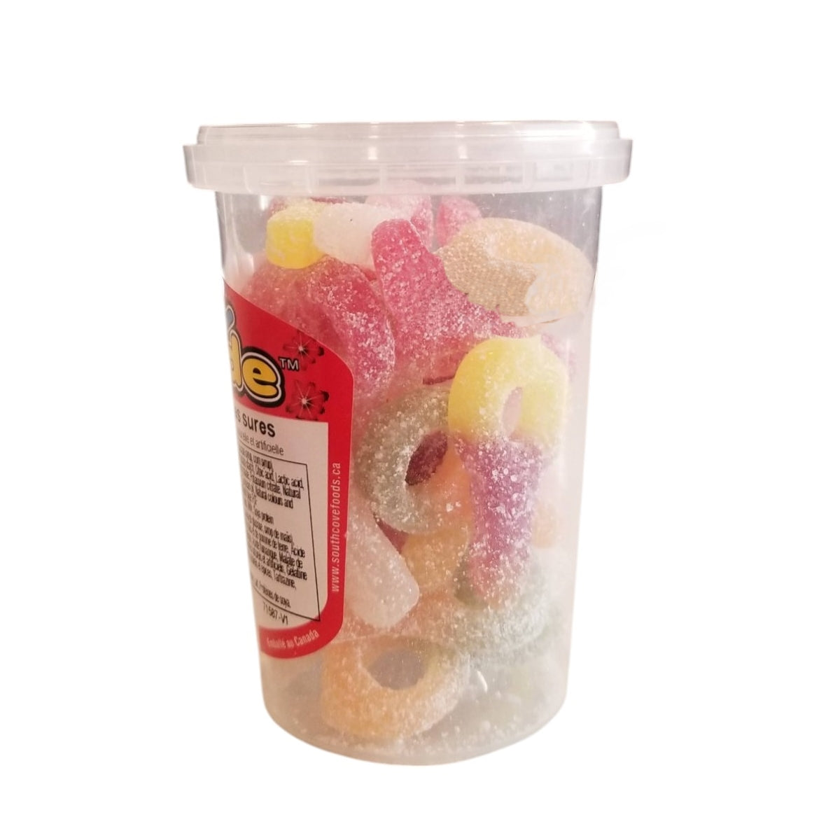 Candy Dude Sour Soothers mini cup, 125g/4.4 oz