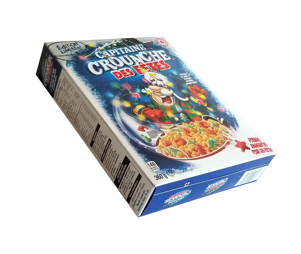 Cap'n Crunch's Holiday Crunch Cereal, 360g/12.6 oz., {Imported from Canada}