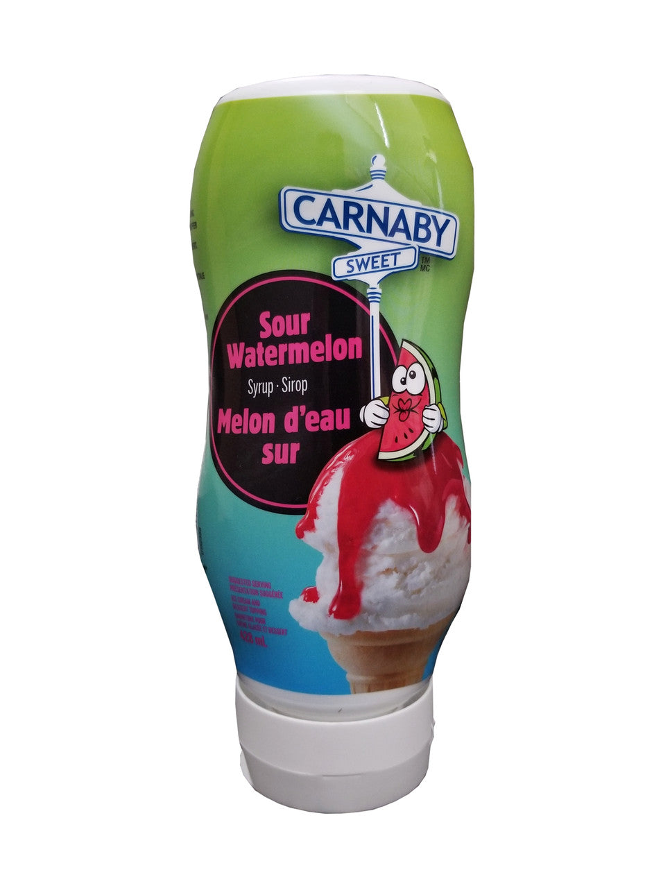 Carnaby Sweet Sour Watermelon Syrup 428mL/14.5 fl. oz. {Imported from Canada}