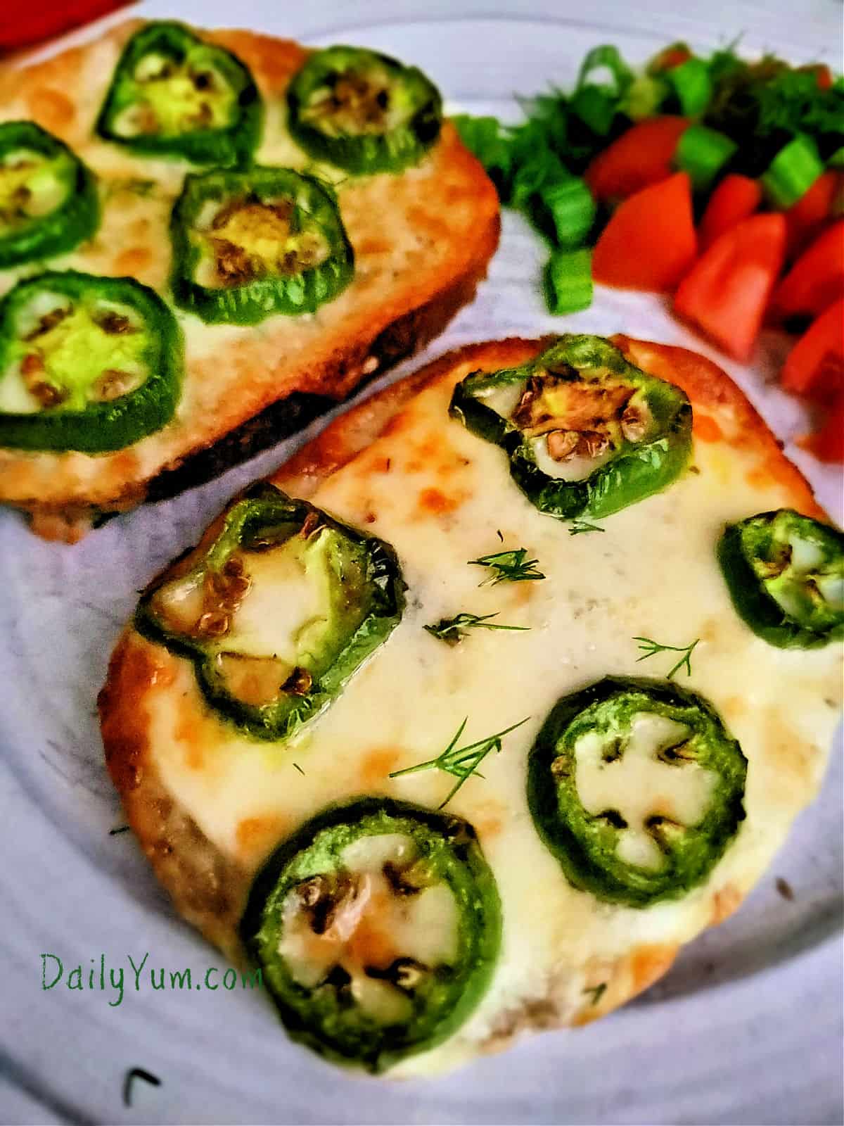 Baked sandwiches topped with Casa Fiesta Nacho Sliced Jalapenos - Hot, 118mL (4 fl. oz)