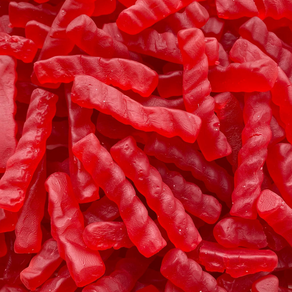 McCormicks Cherry Twists Gummies  1.8kg/63.49oz {Imported From Canada}