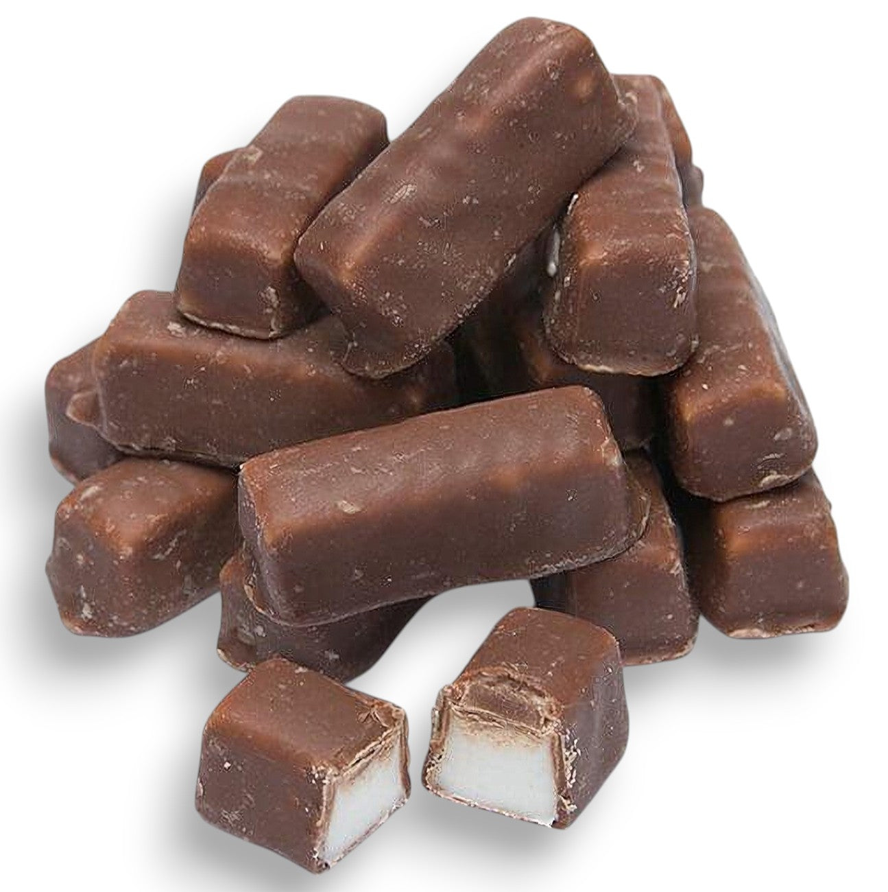 Charleston Chew, Mini Vanilla Nougat Milk Chocolate Chews, 113g/4 oz. Box - Chocolate Candy