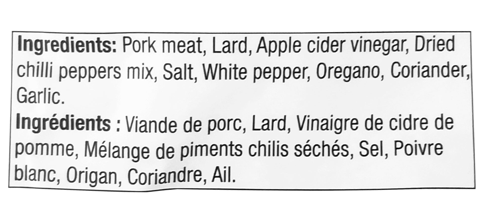 Chata Chilorio, Shredded, Seasoned Pork Meat, 250g/8.75 oz. Package