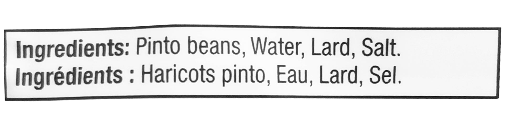 Chata Refried Pinto Beans, 430g/15 oz