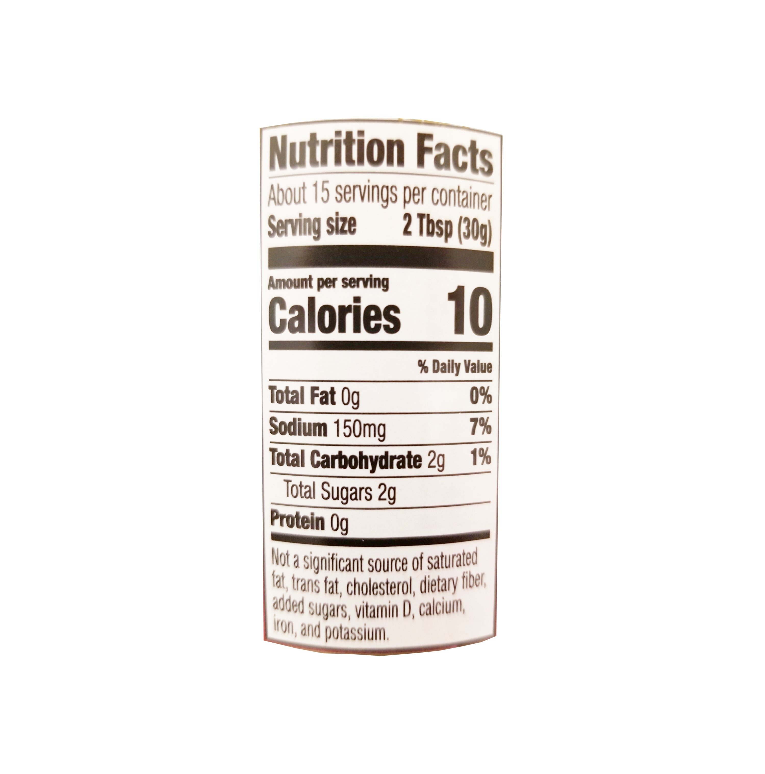 Chi-Chi's Mild Thick & Chunky Salsa, 454g, nutrition facts label.