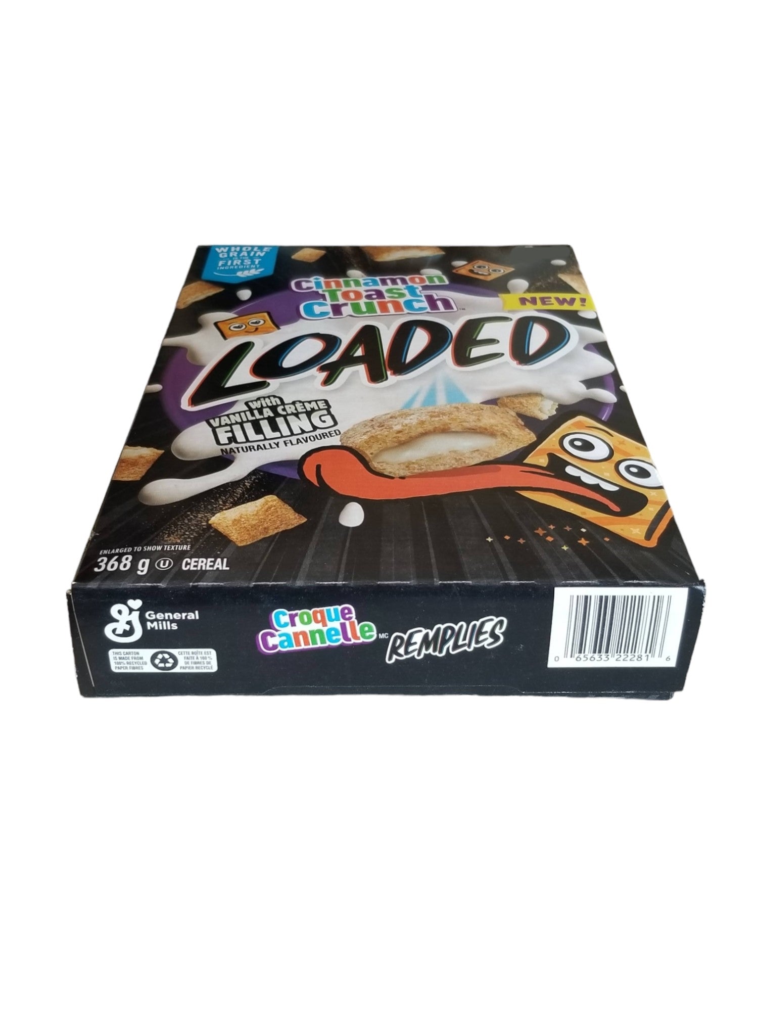 Cinnamon Toast Crunch Cereal Loaded With Vanilla Creme Filling, 368g/12.9 oz