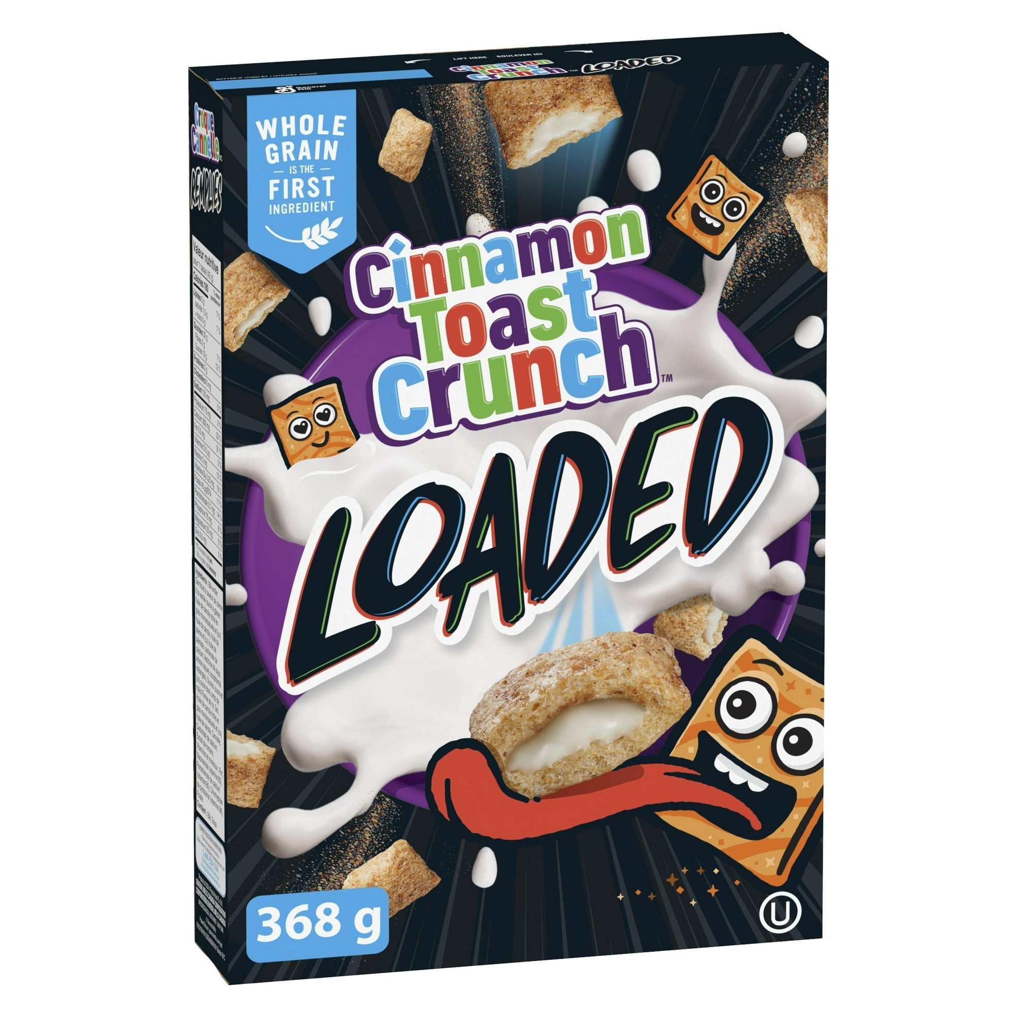 Cinnamon Toast Crunch Cereal Loaded With Vanilla Creme Filling, 368g/12.9 oz