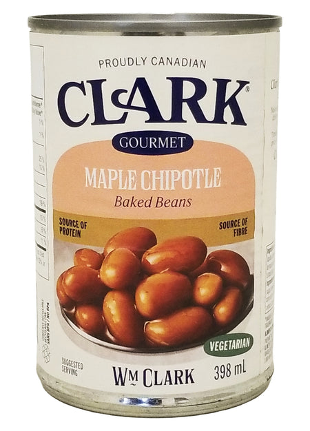Clark Gourmet Maple Chipotle Baked Beans, Ready-To-Serve - 398ml/14 fl oz