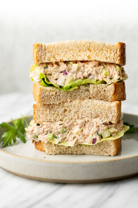 Clover Leaf Flaked White Tuna in Sandwich