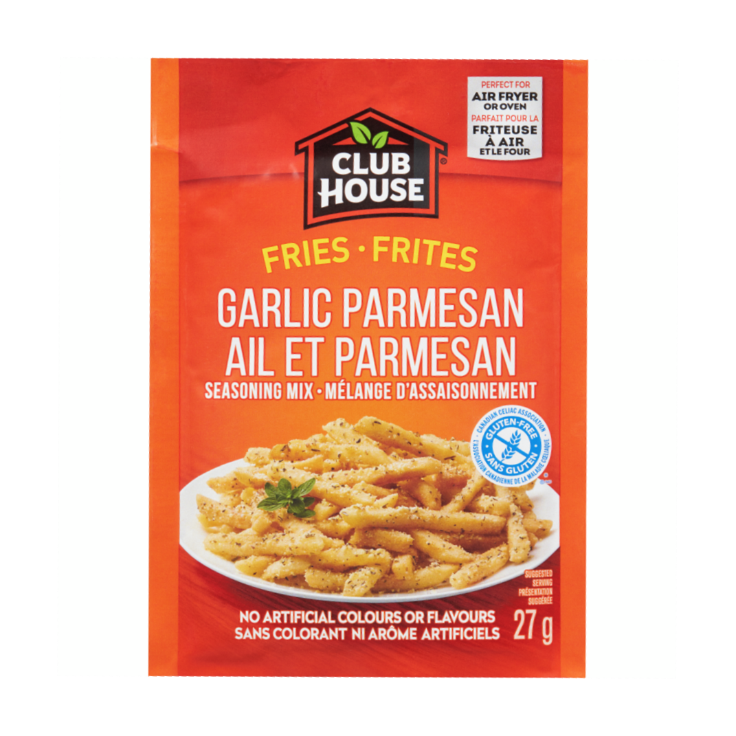 Club House Fries Garlic Parmesan Seasoning Mix, 27g/1 oz