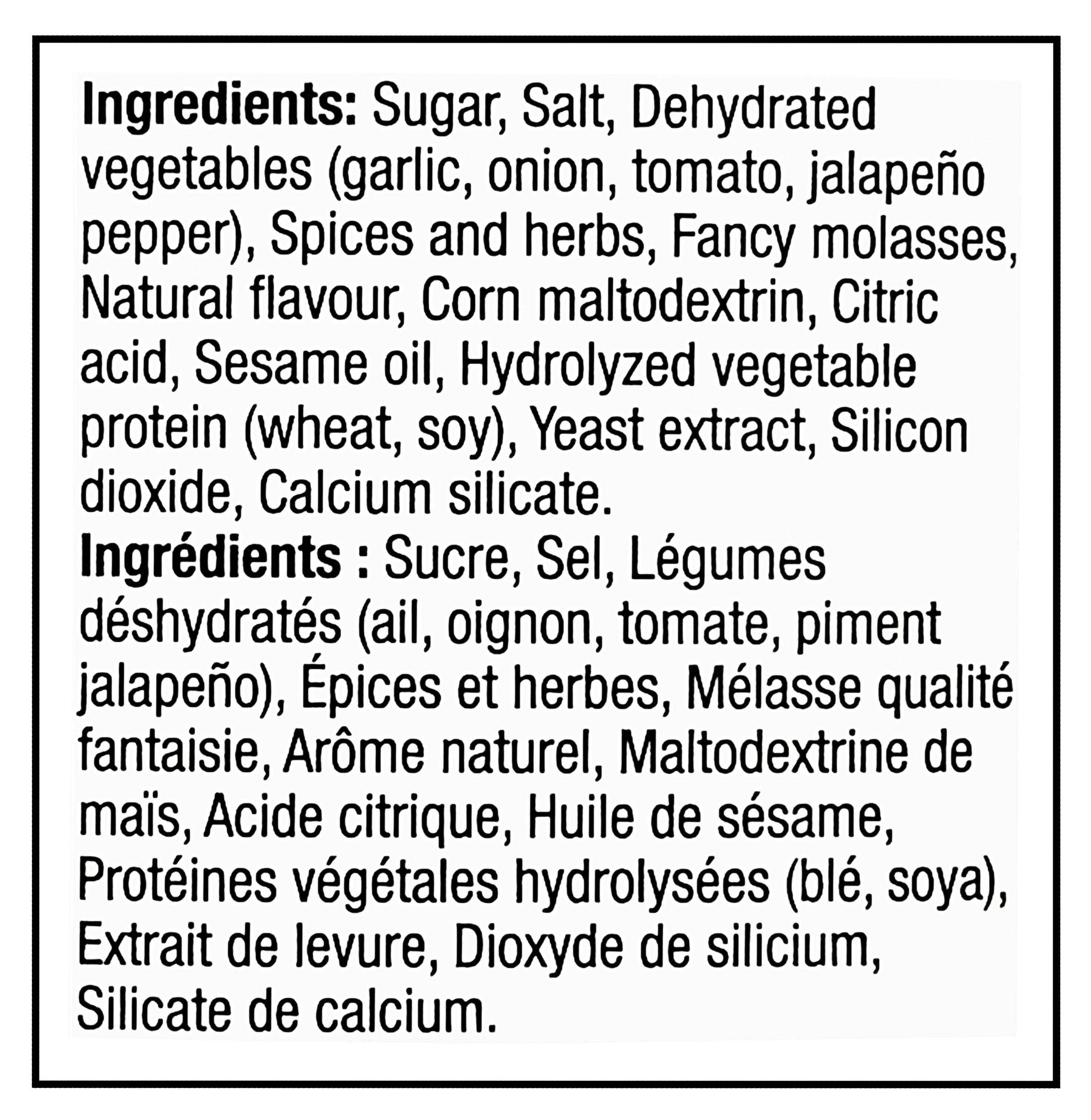 Club House Korean Style GOCHUGARU Seasoning, 364g/12.8 oz. - Ingredients Label