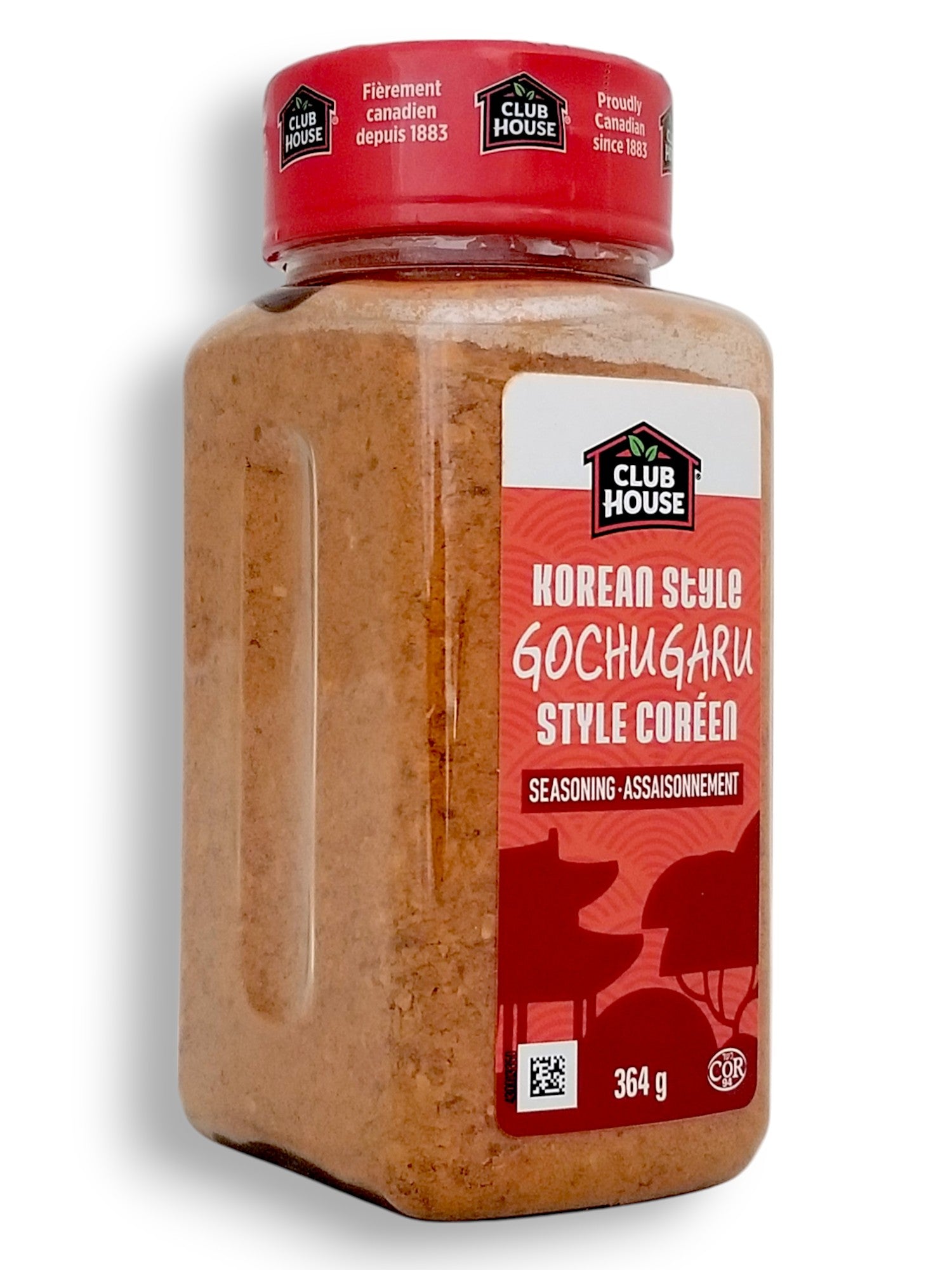 Club House Korean Style GOCHUGARU Seasoning, 364g/12.8 oz. - Left Side
