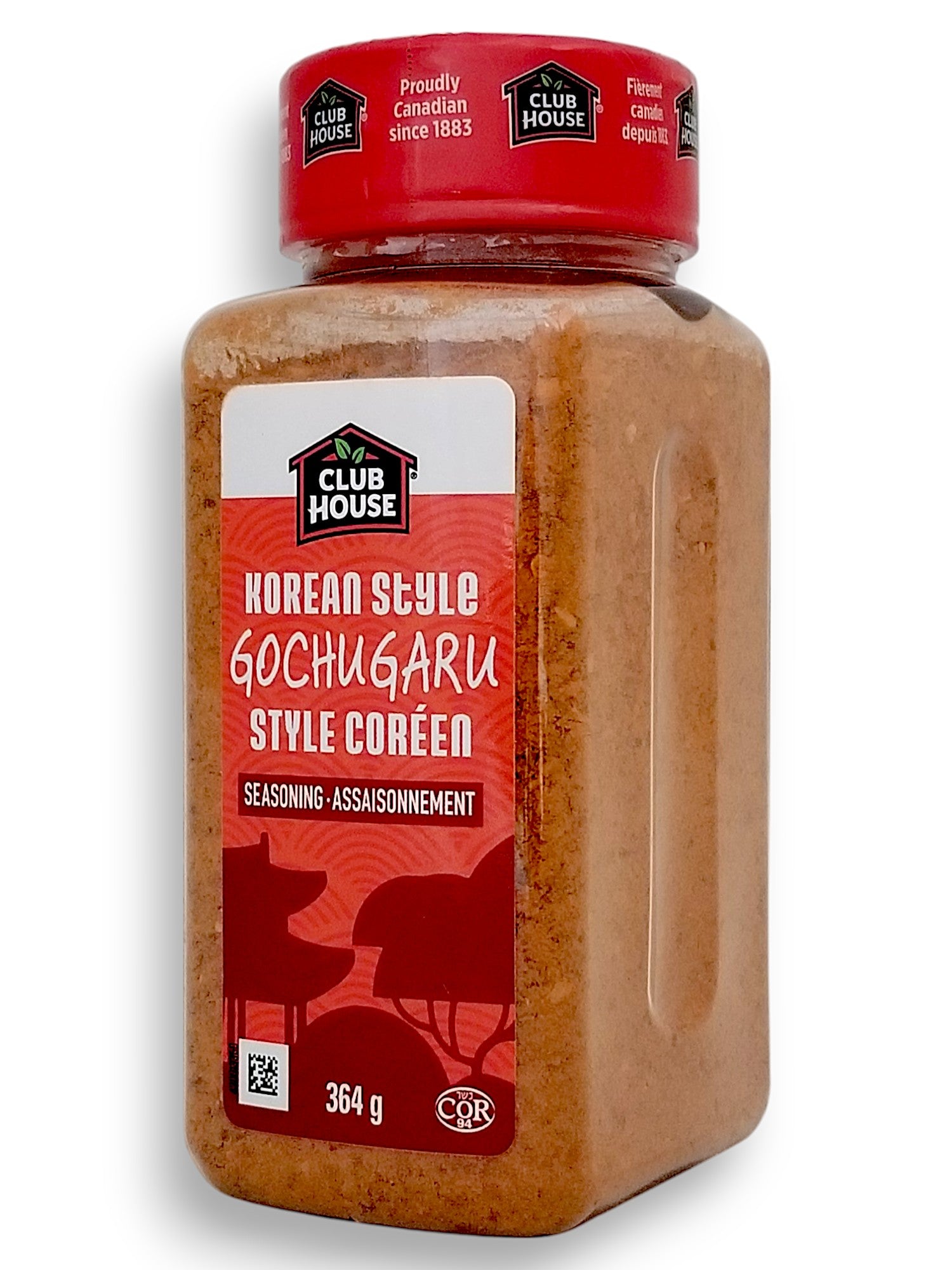 Club House Korean Style GOCHUGARU Seasoning, 364g/12.8 oz. - Right Side