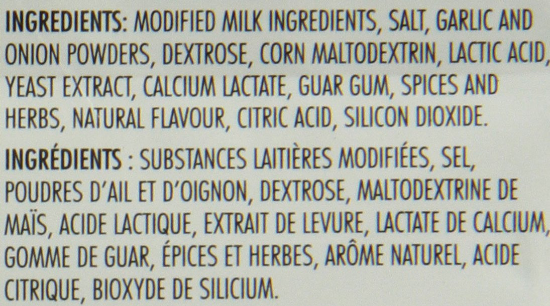 Club House Ranch Style Dressing & Dip Mix, 28g/1oz., Sachet Ingredients