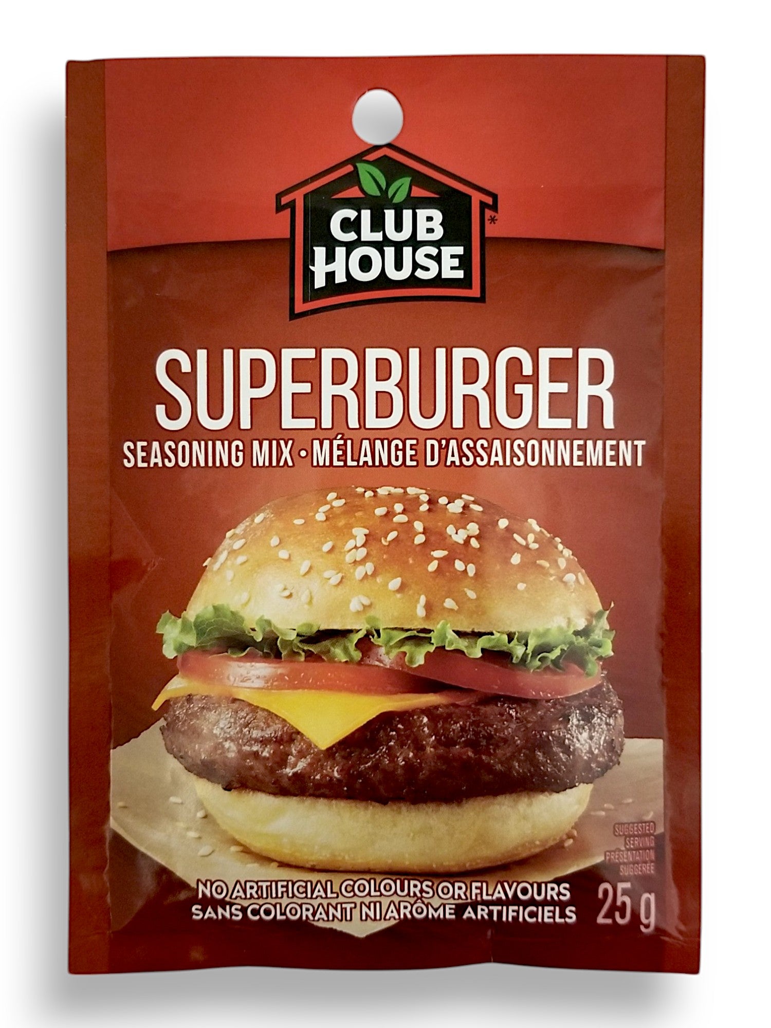 Club House Superburger Seasoning Mix, 25g/0.9 oz.
