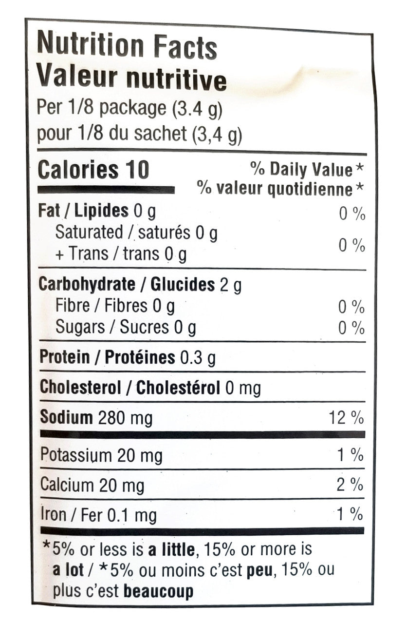 Club House Loaded Fries Seasoning Mix, 27g/0.9 oz. Packet{Imported from Canada}