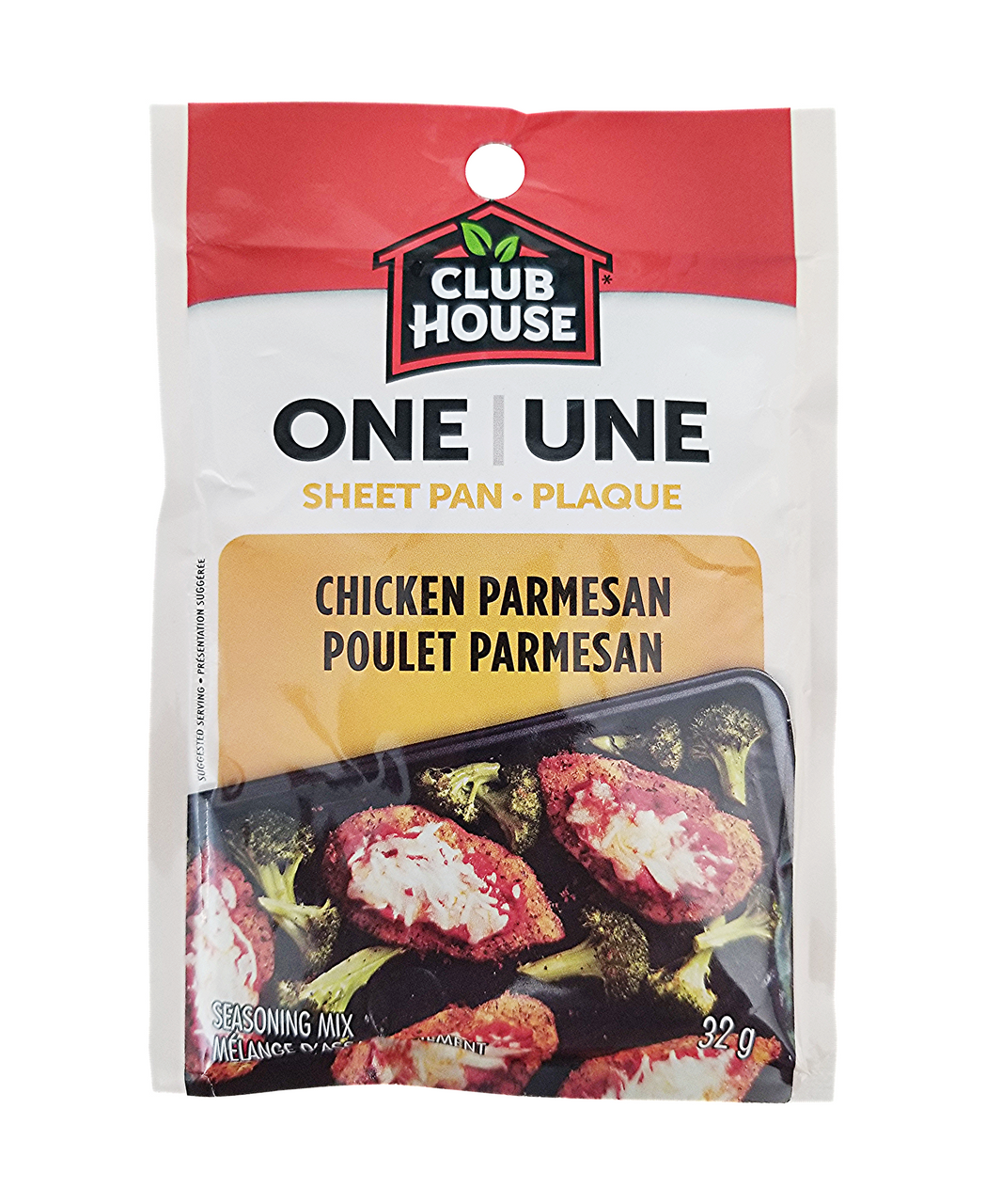 Club House One Sheet Pan Chicken Parmesan Seasoning Mix, 32g/1.1 oz., {Imported from Canada}