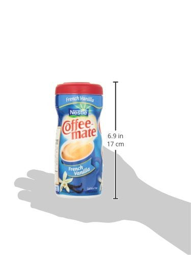 Coffee-Mate Powder French Vanilla, Coffee Whitener – 425g (15 oz) - Size