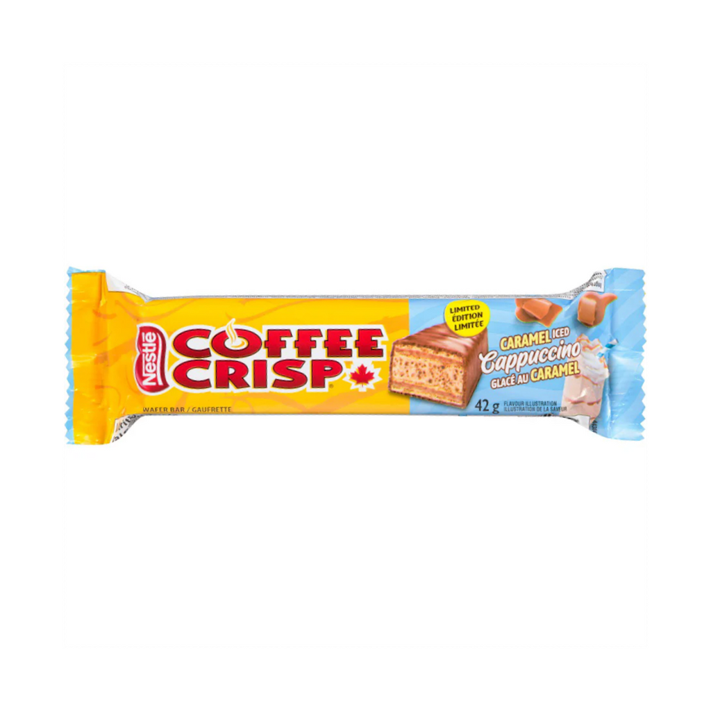 Coffee Crisp Caramel Iced Cappuccino Chocolate Bar