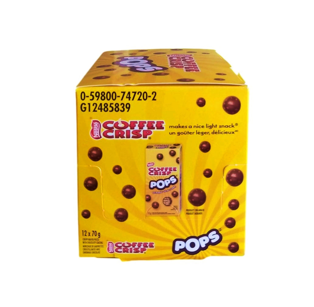 Coffee Crisp Chocolate Pops Box