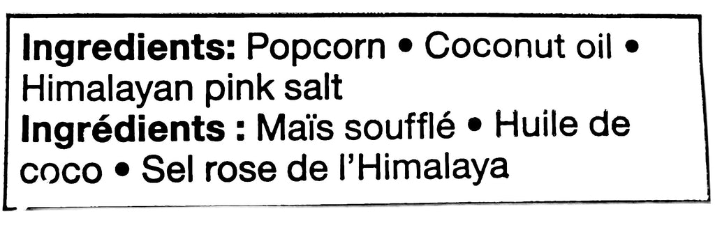 Complements Himalayan Pink Salt Popcorn, 320g/11.3 oz., Bag