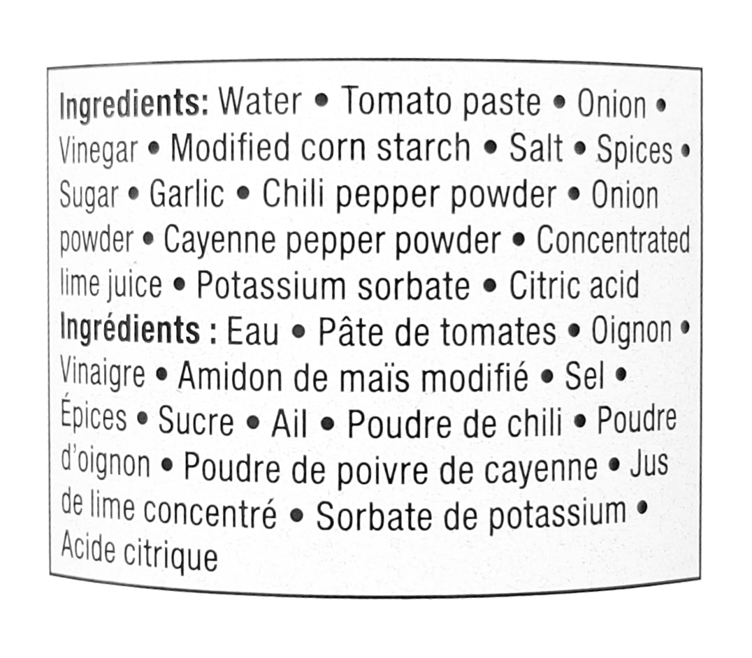 Compliments Medium Taco Sauce, 245ml/8.6 fl. oz. Bottle