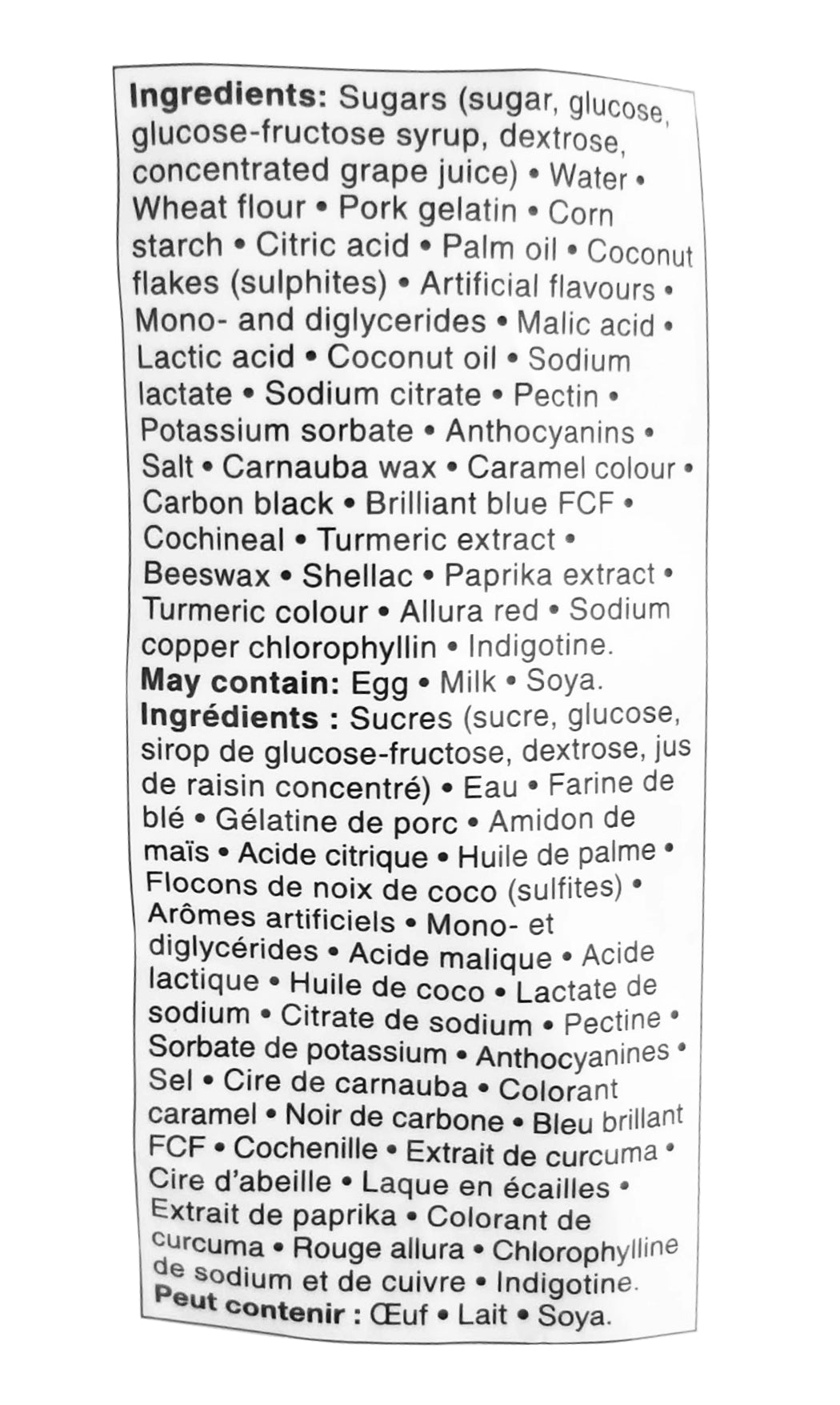 Compliments Mega Mix Sweet Fruit Candy, 800g/28.2 oz. Bag