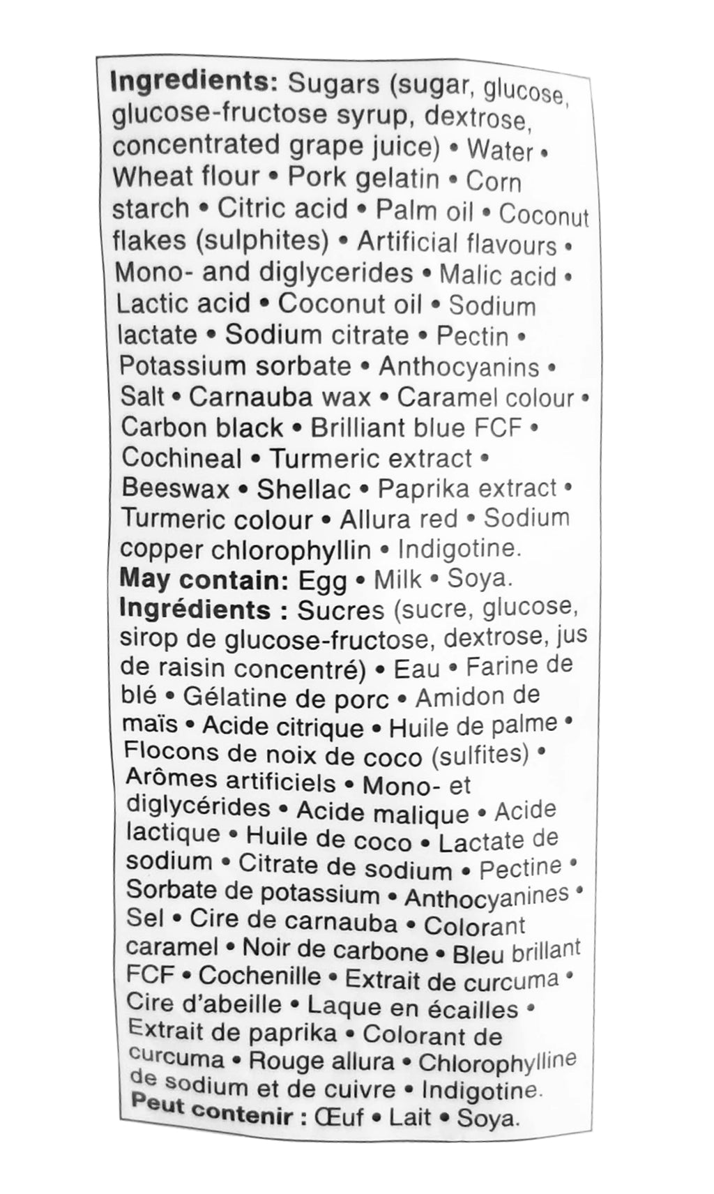 Compliments Mega Mix Sweet Fruit Candy, 800g/28.2 oz. Bag