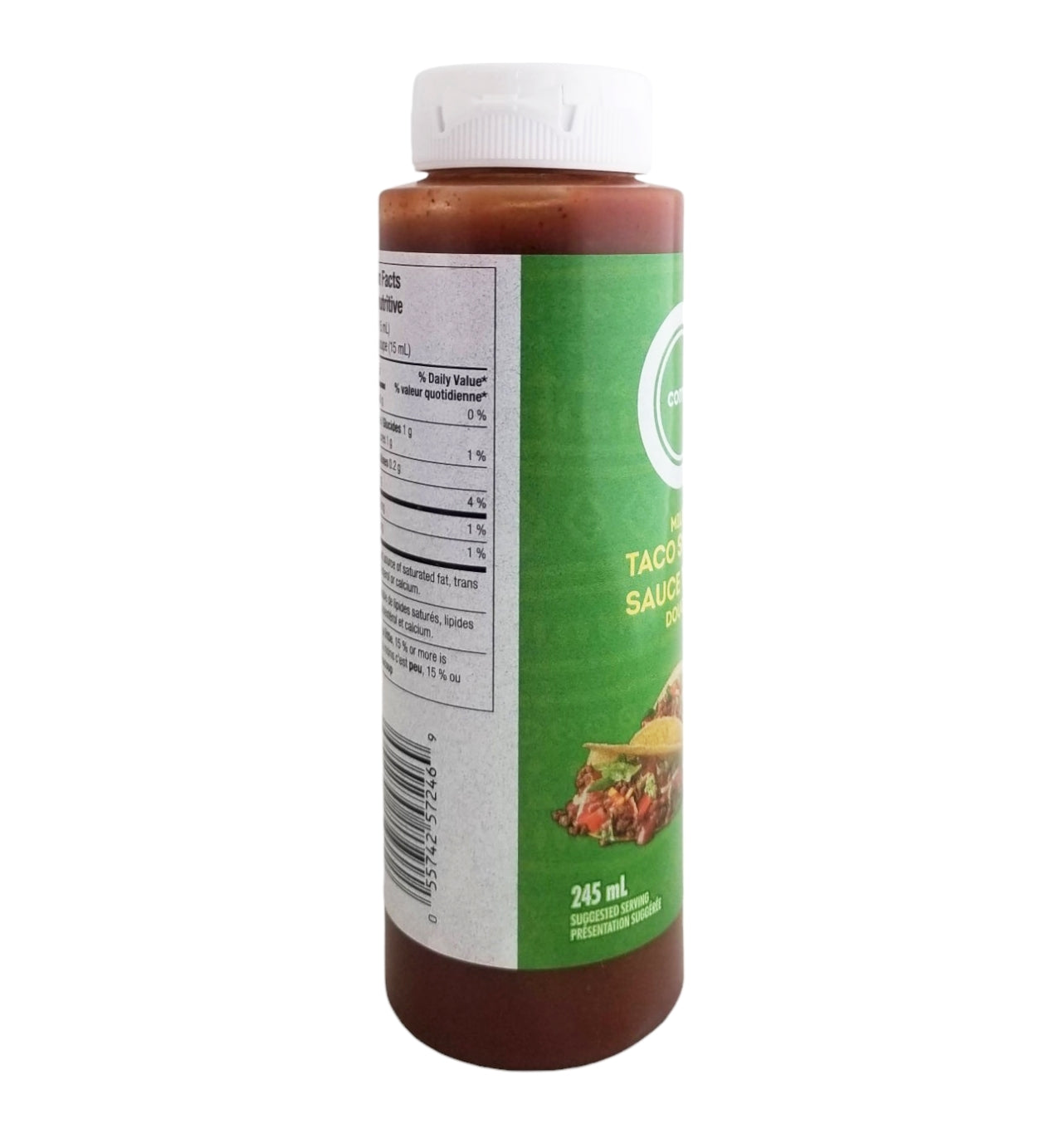 Compliments Mild Taco Sauce, 245ml/8.6 fl. oz. Bottle