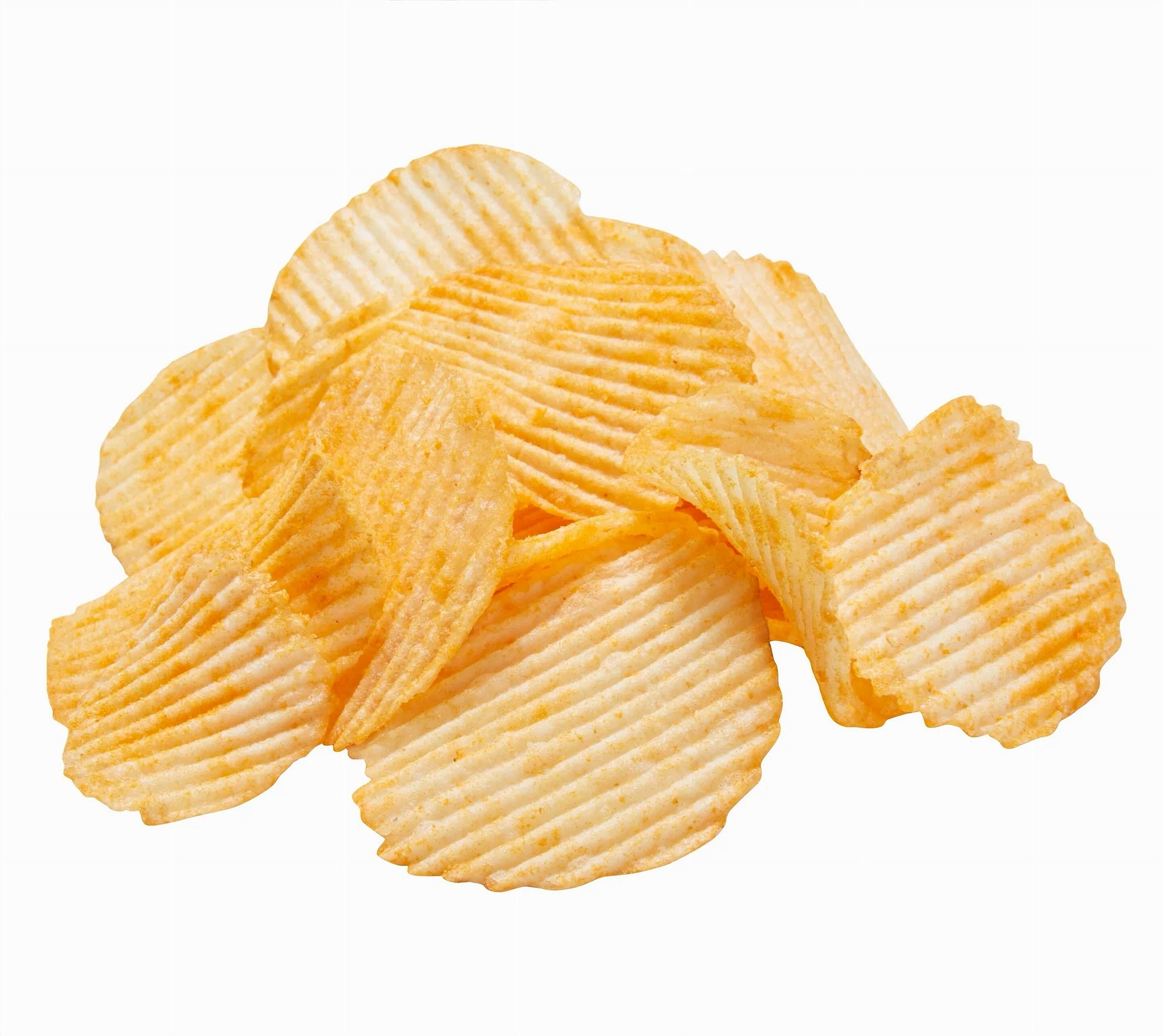 Compliments Extraaa Sour Cream & Bacon Ridged Potato Chips 200g open bag