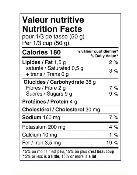 Cora Crepe Mix, Chocolate, 700g/1.5 lbs., Imported from Canada