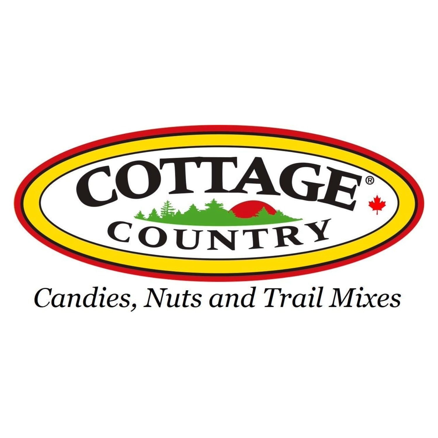 Cottage Country brand logo — Candies, Nuts and Trail Mixes, Canadian confectionery brand