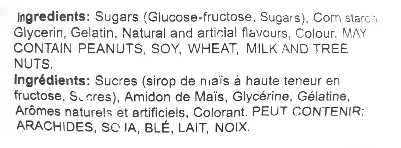 Cottage Country Marshmallow Bananas, 600g/21 oz. Bag, {Imported from Canada}