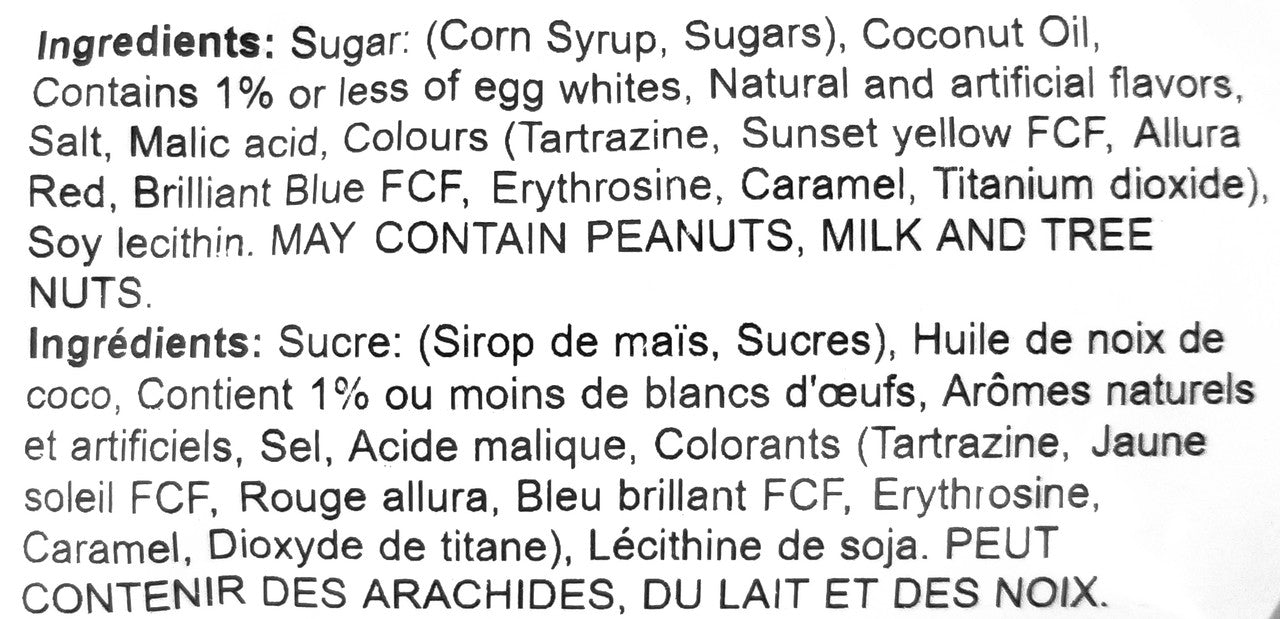 Cottage Country Assorted Salt Water Taffy, 600g/21 oz. Bag, {Imported